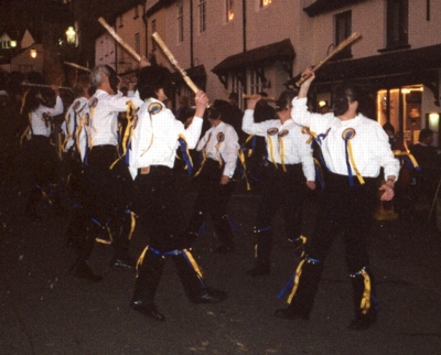 Babylon dancing at 'Dunster by candlelight'